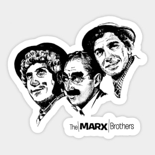 MGM Marx Brothers One-Color Sticker